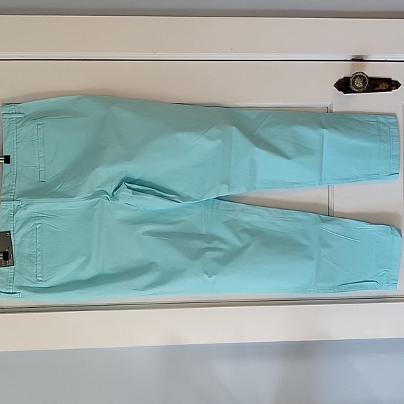 NWT! Talbot's Aqua Girlfriend Chino - Picture 4 of 7